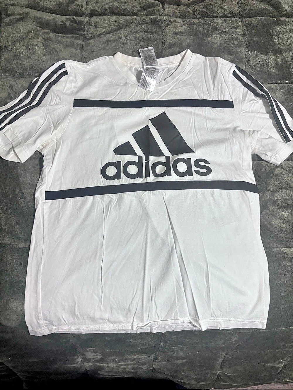adidas Men's Color Block Tee Size Medium Like New